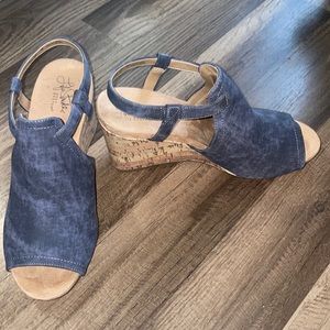 Blue Wedges by LifeStride